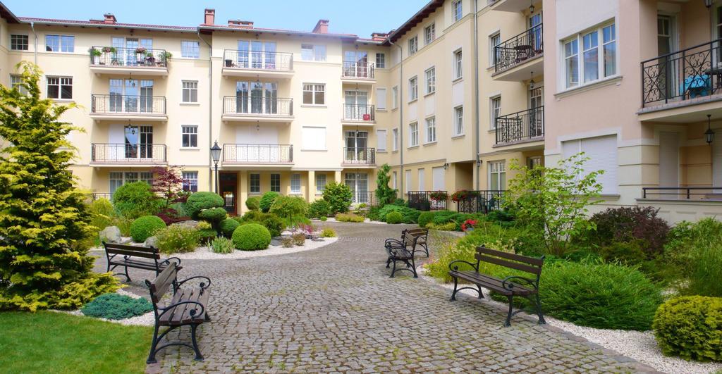 Patio Mare Amber Apartman Sopot Szoba fotó